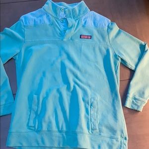 teal vineyard vine sweatshirt